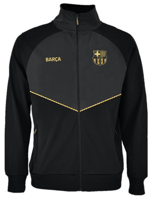 Premium black and gold Barcelona cardigan