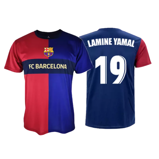 FC Barcelona 24-25 home fan jersey, replica - Lamine Yamal 19 