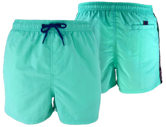 Minimalist Barçás swimming trunks