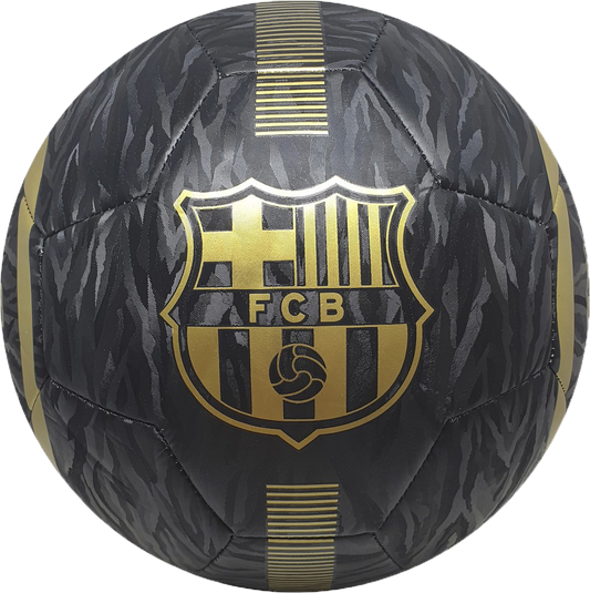 BARÇA'S BRILLIANT BLACK-GOLD BALL