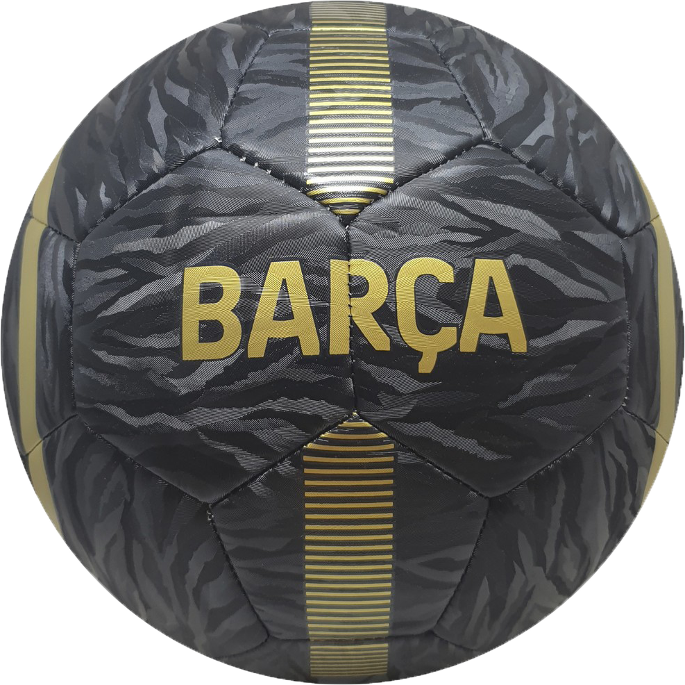 BARÇA'S BRILLIANT BLACK-GOLD BALL