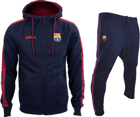 Cotton FC Barcelona warm-up set