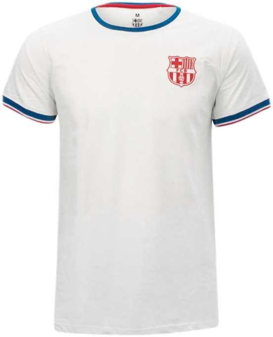 Elegant, minimalist Barçás T-shirt - white