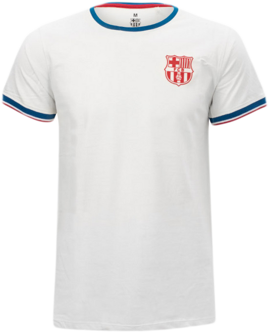 Elegant, minimalist Barçás T-shirt - white