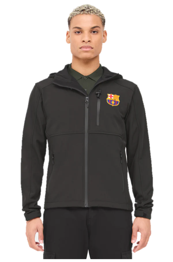 A Barcelona outdoor softshell kabátja