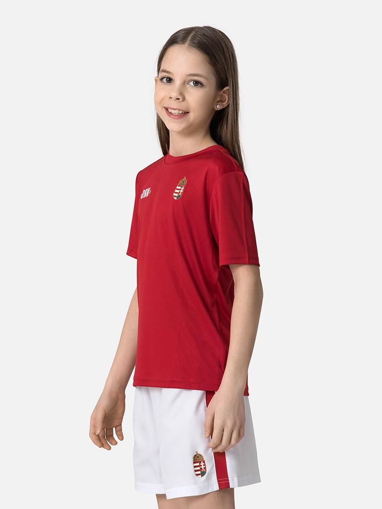 Champions - children's Hungarian national team coaching t-shirt - red