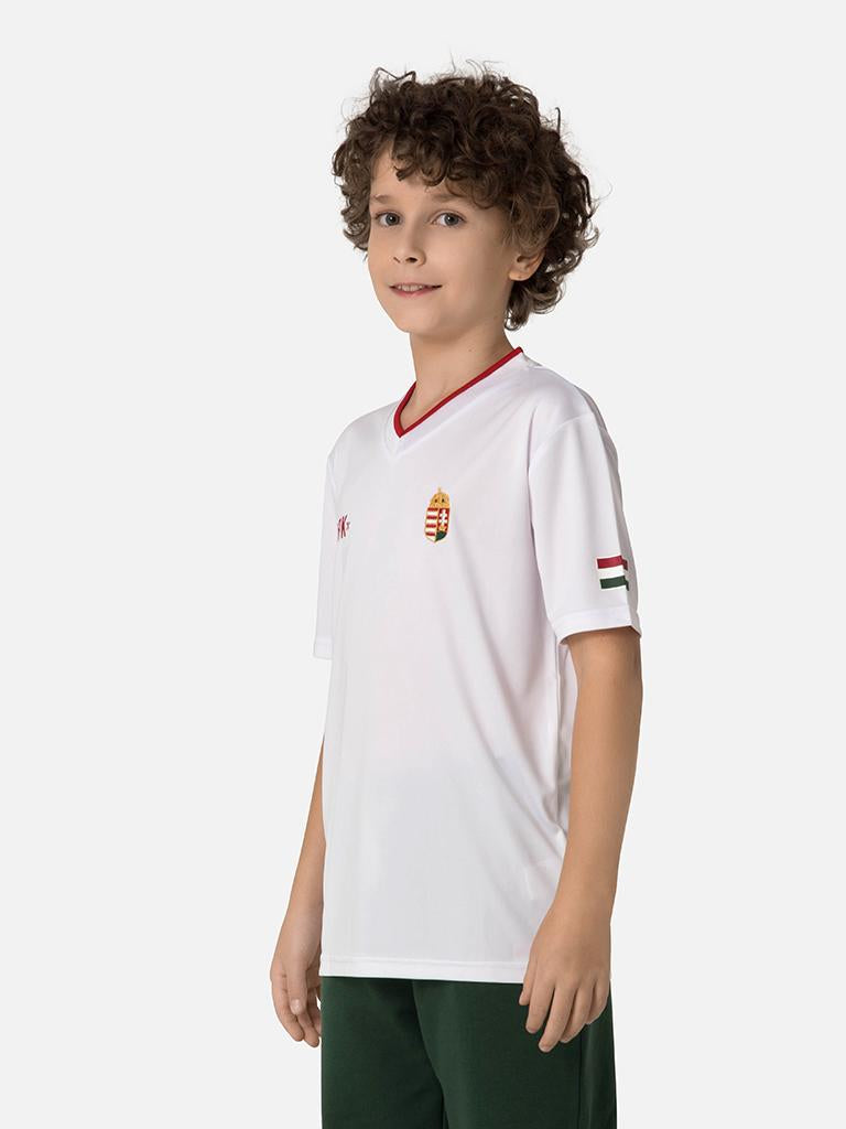 Hungary's official children's national team jersey - white