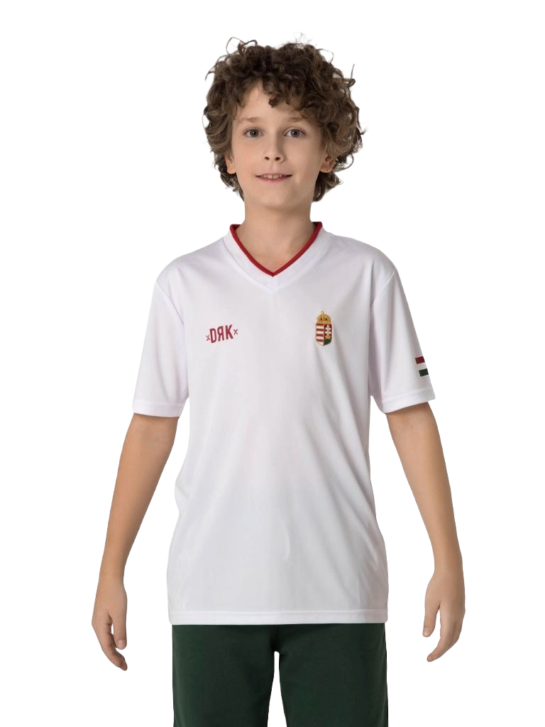 Hungary's official children's national team jersey - white