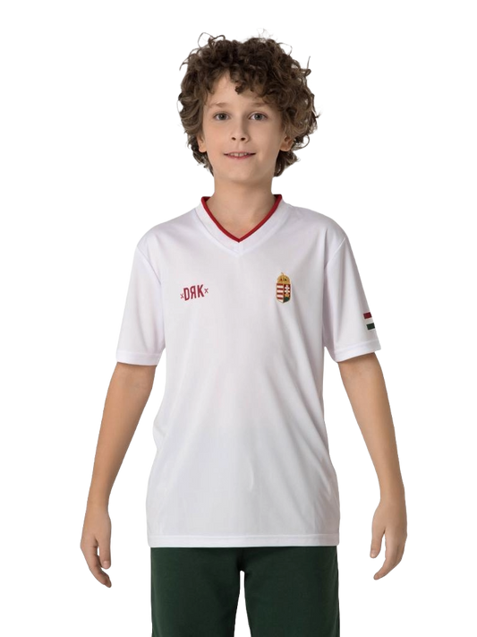 Hungary's official children's national team jersey - white