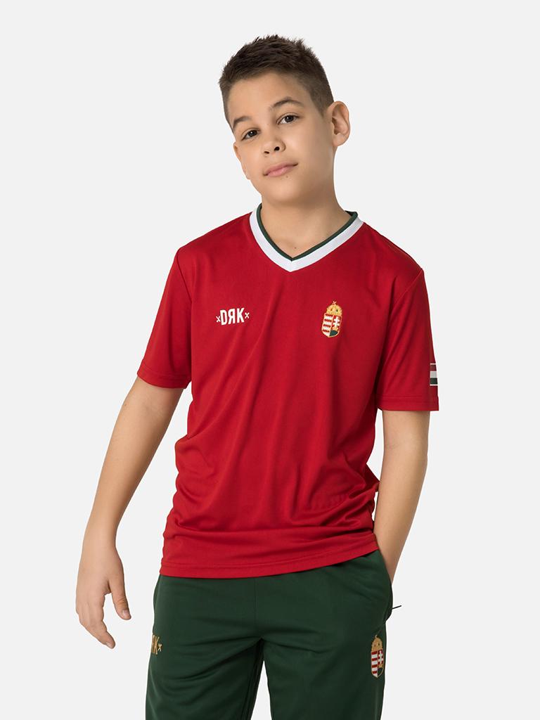 Hungary's official children's national team jersey - red