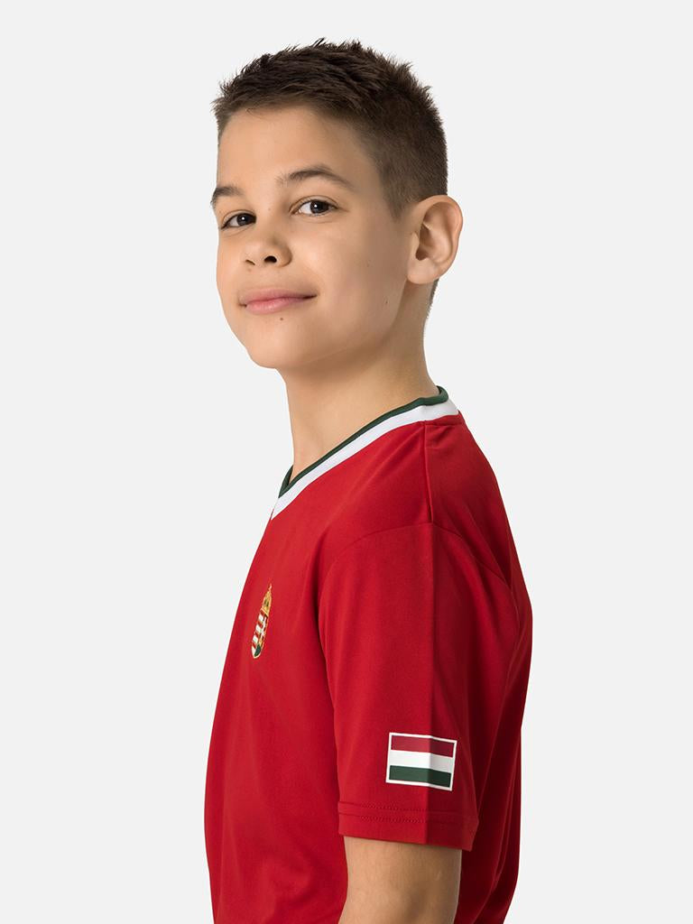 Hungary's official children's national team jersey - red