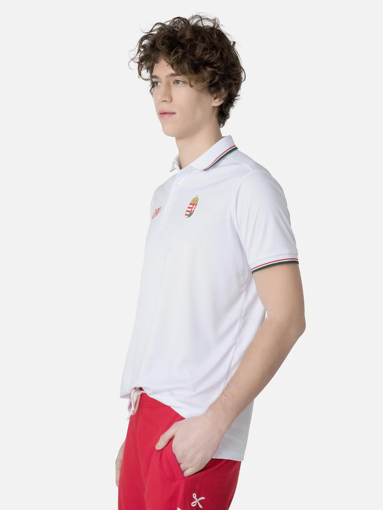 Elegant Hungarian national team collared T-shirt 