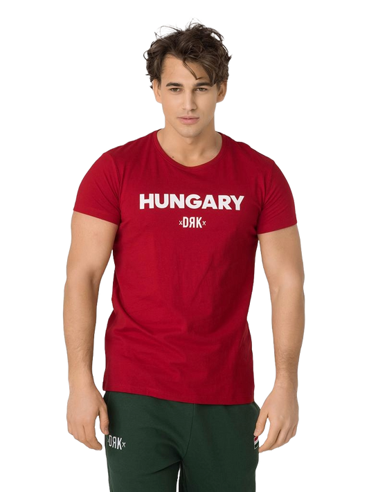 Hungary official national team t-shirt - red