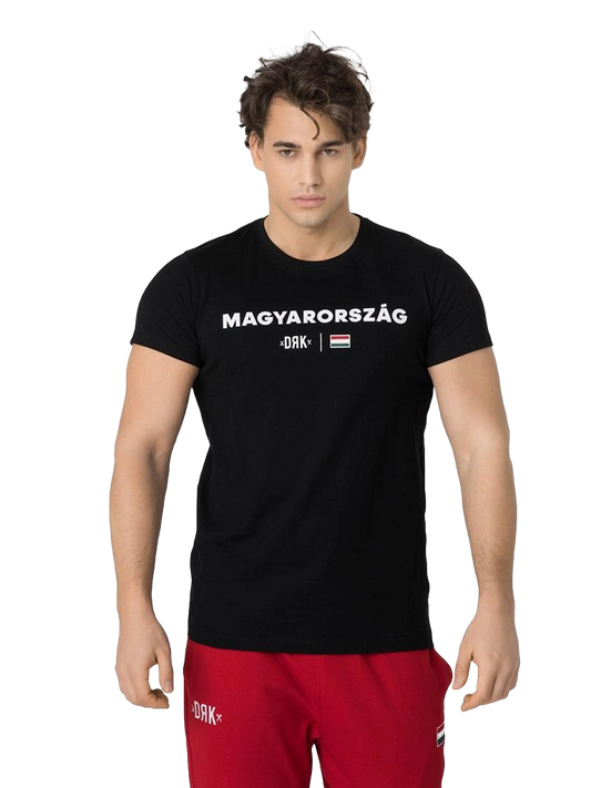 Overwhelming Hungarian national team fan t-shirt - black 