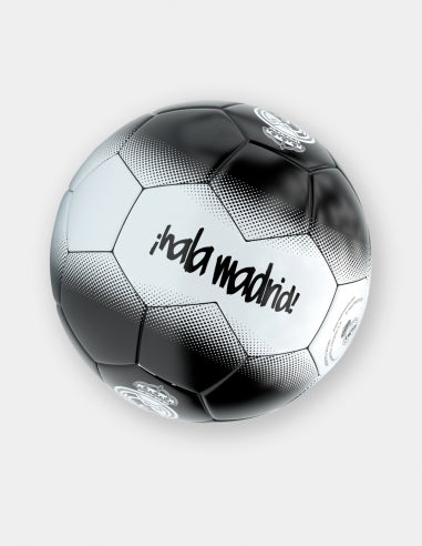 THE BLACK AND WHITE REAL MADRID BALL