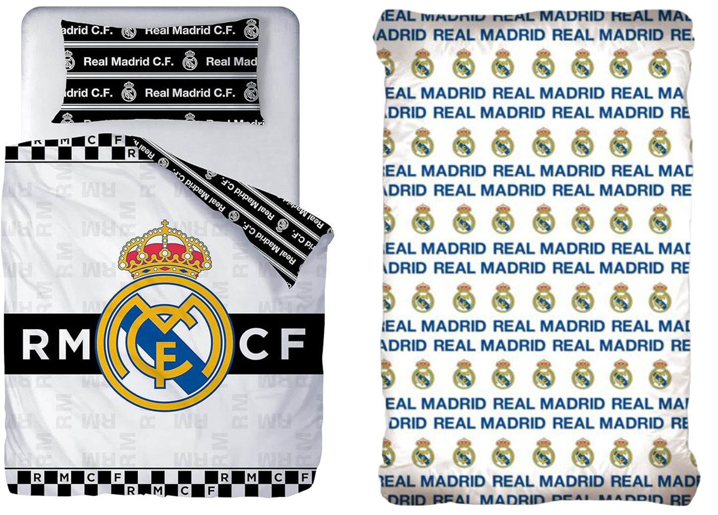 3-piece Real Madrid bedding package