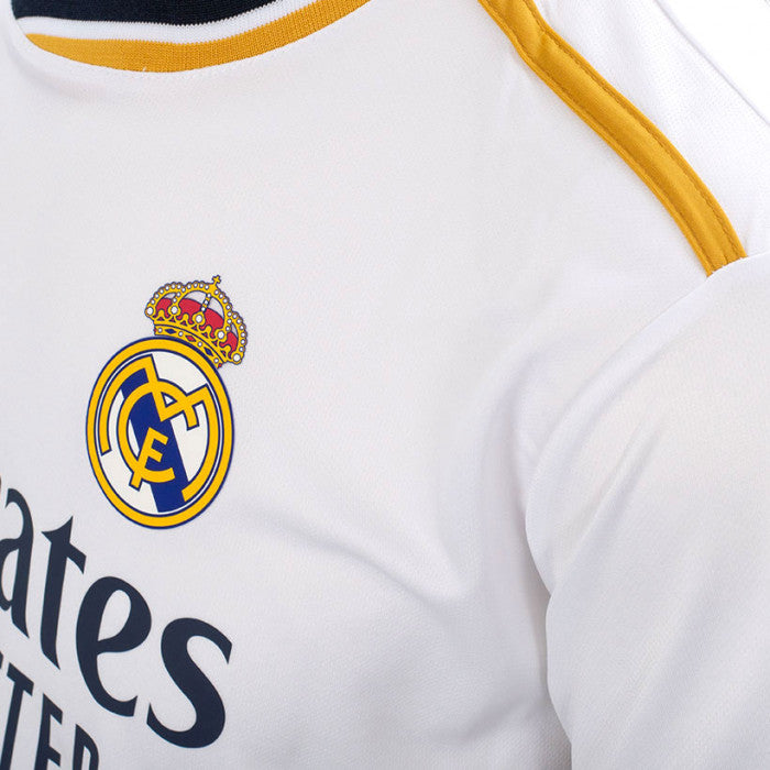 REAL MADRID 23-24 PREMIUM KIDS SUPPORTER JERSEY ASSEMBLY, REPLICA